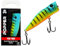 Wild Devil Baits Popper Wobbler Floating Hardbait Oberflächenköder Topwater Schwimmend Kunstköder Raubfisch (Fire Tiger)