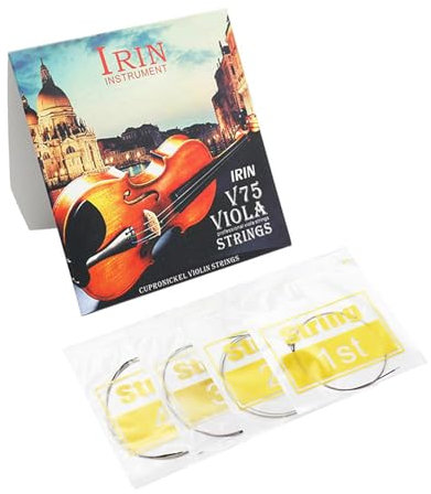 Bratsche Saiten Set Ersatz Aus Edelstahldraht Silberteile Brateninstrumentenzubehör Langlebig