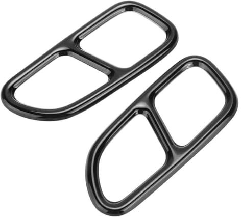 Heckkehle Für Mercedes Für B&enz CLA SLK R172 SL R231 Auto Endschalldämpfer Auspuffrohr Ausgangsabdeckung Auspuffblende Rahmen Quad Outlet Ersatz