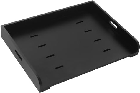 Stove Top Cover,75x56x10cm Wood Hob Covers,Cooktop Protector,Decorative Serving Tray for Kitchens,Living Rooms,Balconies(Black)