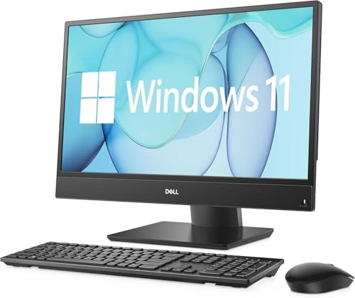 Dell OptiPlex 3280 All-in-One FHD (1920 x 1080) Desktop Computer, Intel Core i7-10700, 16GB RAM, 512GB SSD, QWERTY Keyboard, WiFi, Bluetooth, Win11 Pro (Renewed)
