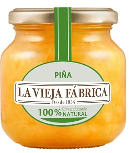 La Vieja Fábrica | Mermelada de Piña con endulzante 100% NATURAL | 280g