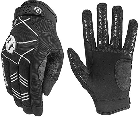 Seibertron B-A-R PRO 2.0 Signature Baseball/Softball Batting Gloves Super Grip Finger Fit for Adult Black L