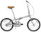 FabricBike Klappfahrrad, Alu-Rahmen, Single Speed, 3 Farben (Space Grey)
