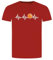 Herzschlag Basketball T-Shirt - EKG Dunking Korbleger Rot S