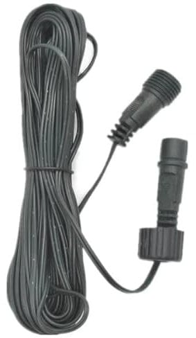 JnDee 10M 33Feet Verlängerungskabel für Lichterketten. Zwei Pins funktioniert mit den meisten String und Icicle Lichter