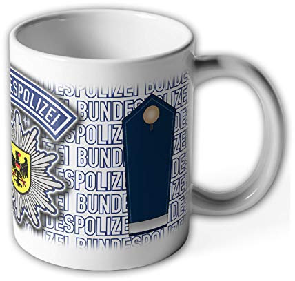 BPOL PKA - Taza de policía con escudo de policía