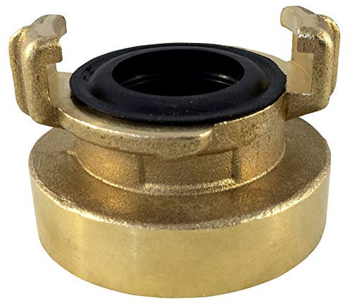 Riegolux 311370 Latón Racor Empalme Manguera (Hembra) 1-1/4