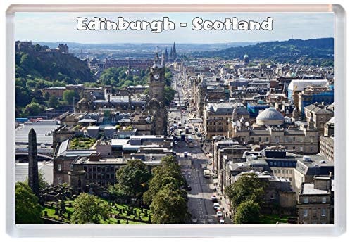Edinburgh - Scotland - Fridge Magnet 96 x 67 mm JUMBO SIZE BBSM1666