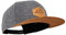 Jumping Bird Baseball Cap Unisex Dufourspitze • Outdoor Snapback Cap • Individuell verstellbar und leicht abwaschbar • Kappe aus Filz Grau