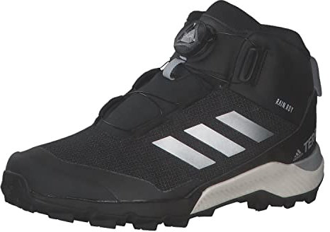 adidas Unisex Kinder Terrex Winter Mid Boa Hiking Shoes, Core Black / Silver / Core Black, 29 EU