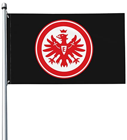 Ein-tracht Fra-nkfurt Familienbanner - Garten Druck Willkommen Party Deko - Wettkampf Banner