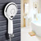 Pilipane LED Duschkopf mit Temperaturanzeige, 3 Einstellungen, Wandmontierbar und Handgehalten, Modernes Design, Weiches Wasser, ABS + TPR Material, Gemalt, Rund, 1 Düse