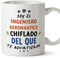 MUGFFINS Tazas para INGENIERO AERONÁUTICO hombre - En Español - Todos te advirtieron - 11 oz / 330 ml - Regalo original y divertido