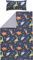 Erwin Müller Kinder-Wendebettwäsche Feinbiber dunkelblau Größe 1x 135x200 cm + 1x 40x80 cm
