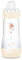 MAM Easy Start Anti-Colic Babyflasche (320 ml), besonders gut akzeptierte Milchflasche, Baby Trinkflasche mit Bodenventil gegen Koliken & Sauger Größe 2, 4+ Monate, Fisch/beige/zartrosa