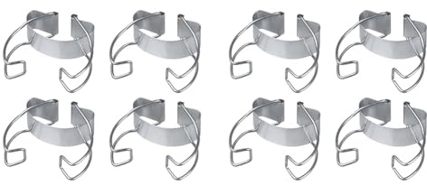 Dr. Oetker Universalbügel, Stahl, Silber, 6,5 x 4,5 x 4 cm, 4-Einheiten (Packung mit 2)