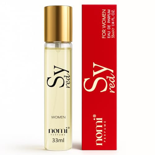 Nomi Perfume für Frauen, 33ml, (SY RED) Eau de Parfum mit 20% Duftölen, Fruchtigen Noten, schwarze Johannisbeere, Lang anhaltender