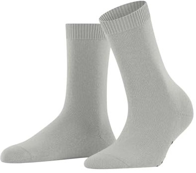 FALKE Damen Socken Cosy Wool W So Wolle Kaschmir einfarbig 1 Paar, Grau Arctic Grey 3173, 39-42