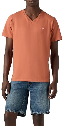 Levi's Original Hm Vneck Etruscan Red, Etruscan Red, L