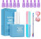 Xumann Gel Nail Polish Remover Kit, Builder Gel Quickly Easily Remover without Damaging Nails
