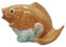 Tapas para tornillos de inodoro, tapas para tornillos de inodoro, peces decorativos, bonitos tornillos de baño, decoración de baño, divertidos gadgets con diseño de peces, decoración de baño