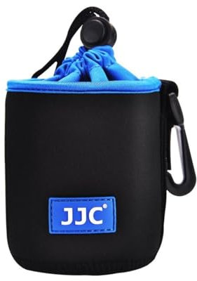 ayex Neopren Objektivbeutel für Objektive bis 74x100mm mit Karabiner & Gürtelschlaufe