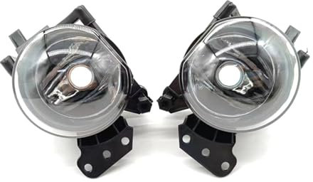 LYHH Auto LED Nebelscheinwerfer für E60 E61 525i 530i 550i E46 E90 E91 E92 325Ci 330Ci, ABS DRL Tagfahrlicht Front Stoßstange Fahren Nebelleuchten Reflektoren Blinker,1 Pair-A