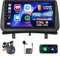 Inefala Radio para Renault Clio 3 2006-2012 Android 15 2+64G con Wireless Carplay y Android Auto, 9'' Pantalla Táctil Estéreo Radio con Bluetooth 26UI EQ GPS FM/RDS SWC AHD Cámara Inversa