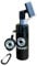 Kaizen Golf Club Wet Brush Groove Cleaner with Built-in Water Spray & Hook - Premium Cleaning Tool for Golf Balls (Black)