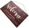 GARVALON Panneau De Bienvenue Rustique Pour Mariage Décoration De Cérémonie Élégante Signe De Bienvenue Champêtre Pour Événements De Mariage Et Réceptions