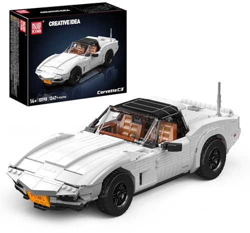 Mould King 10198 Supercar Model Building Blocks Kit, Clasic Sport Car Building Blocks Set with 1347+ Pieces, Construction Vehicle Toy for Teens, Collection Set for Adult