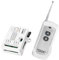 Interruptor de luz con control remoto de 2 canales, relé CA 110 V 220 V, distancia de control 500 metros(1Receiver 1Remote)