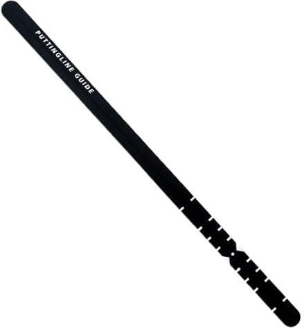 Jlobnyiun Golf-Ausrichtungshilfe – professionelles Lineal, Golf-Putting-Lineal, für Übungen, drinnen und draußen, Fahrstrecke, Hinterhof, Kurs, Schaukel