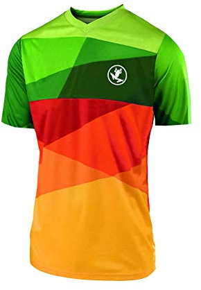 UGLY FROG MTB Downhill Cycling Jersey Fahrradtrikot Kurzarm für Herren Radtrikot T Shirt Radsport