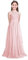Freebily Enfant Long Robe De Soirée Cocktail Fille Dentelle Fleur Costume De Cérémonie Mariage Fille Robe Princesse sans Manche Taille Haute Rose Perle 12 Ans