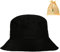 Jrancc Bucket Hat,Fischerhüte 56-58cm Baumwolle Unisex Faltbar Anglerhut zum Jagen Wandern Camping Reisen Angeln