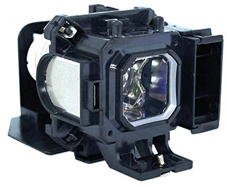 Visdia Ersatz-Projektorlampe mit Gehäuse für Nec VT48 VT49 VT57 VT58BE VT58 VT59G VT59 VT58G LV-X6 LV-X7 Projektoren - Halogen, Warm White, 150W, 1500 Lumen, 3000 Stunden Lebensdauer, 1 Stück