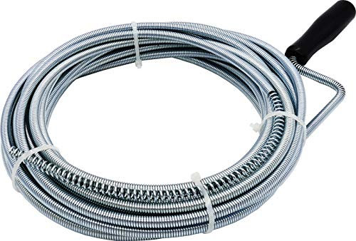 Spirale de nettoyage de tuyaux 3 m et 10 m avec pointe de perçage pour canalisations et siphon douche, lavabo de salle de bain
