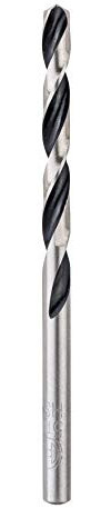 Bosch Professional 2x Forets hélicoïdaux HSS pour métal et bois (pour métal et bois, Ø 5 mm, Longueur 93 mm, accessoire pour perceuse)