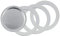 Tredoni 3 Sellos/Anillos Silicona +Filtro -Reemplazo- Tamaño 9 Tazas Cafetera Espresso Olla Moka- 8cm (9 Tazas)