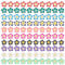SUNNYCLUE 100pcs 10 Color Tropical Polymer Clay Flower Beads Summer Ocean Hawaii Plumeria Resin Cabochons Flatback Beads 5 Petal Floral Charm Beads with Hole for Jewellery Earring Making Home Decor