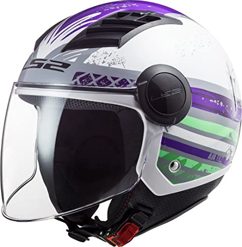 LS2, Casque jethelm Airflow ronnie lila Titan, XXL