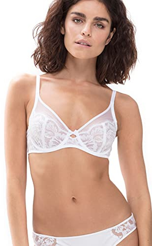 Mey Damen Bügel-BH - BH ohne Polsterung mit Spitze - Elegante Dessous - Serie Amazing - 74239