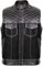 Biker Clubweste mit gesteppten Schultern (XL)