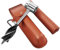 Holzbearbeitung Handbohrer, manuelle Schlangenbohrer Sets mit Holster, Outdoor Survival Bohrer Handschraubenbohrer für Bushcraft Siedler Schraubenschlüssel ​(braun)