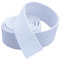 Sangle en Toile de Coton, Ruban en Toile pour Sangles de Sac, Ruban adhésif pour Sacs, Bagages, Sangles de Cargaison, 9 m par Rouleau, Blanc, 25 mm