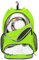 Sac à Dos Cordon Basketball Football Hommes et Femmes Sport Gym Avec Compartiment Ballon et Chaussures Avec Poche Humide Séparée, Vert