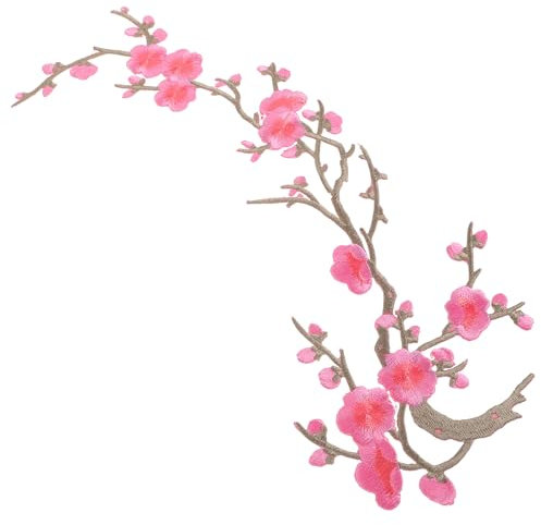 Bügelbilder DIY Kleidung Kleidung Rosa Zum Cheongsam Aufkleber Blumenhüte Aufnäher Re Dekorativ Blüte Jacken D Auf Applique Kirschblüten Zum Aufbügeln Applikationen Zum Aufnähen Pailletten