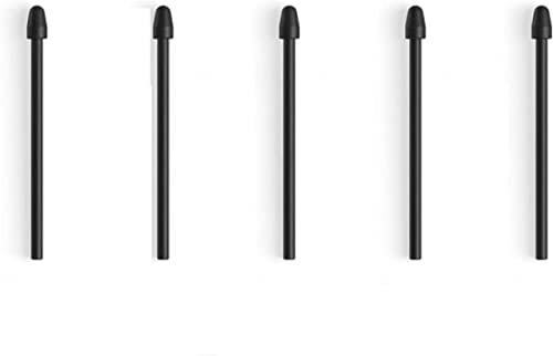 HGWALP Kit de 10 Pointes pour Remarkable Marker/Marker Plus/Kindle Scribe Pen2 Pro, Max Lumi2, Note Air2, Note5, Nova Air C Stylus (Noir)